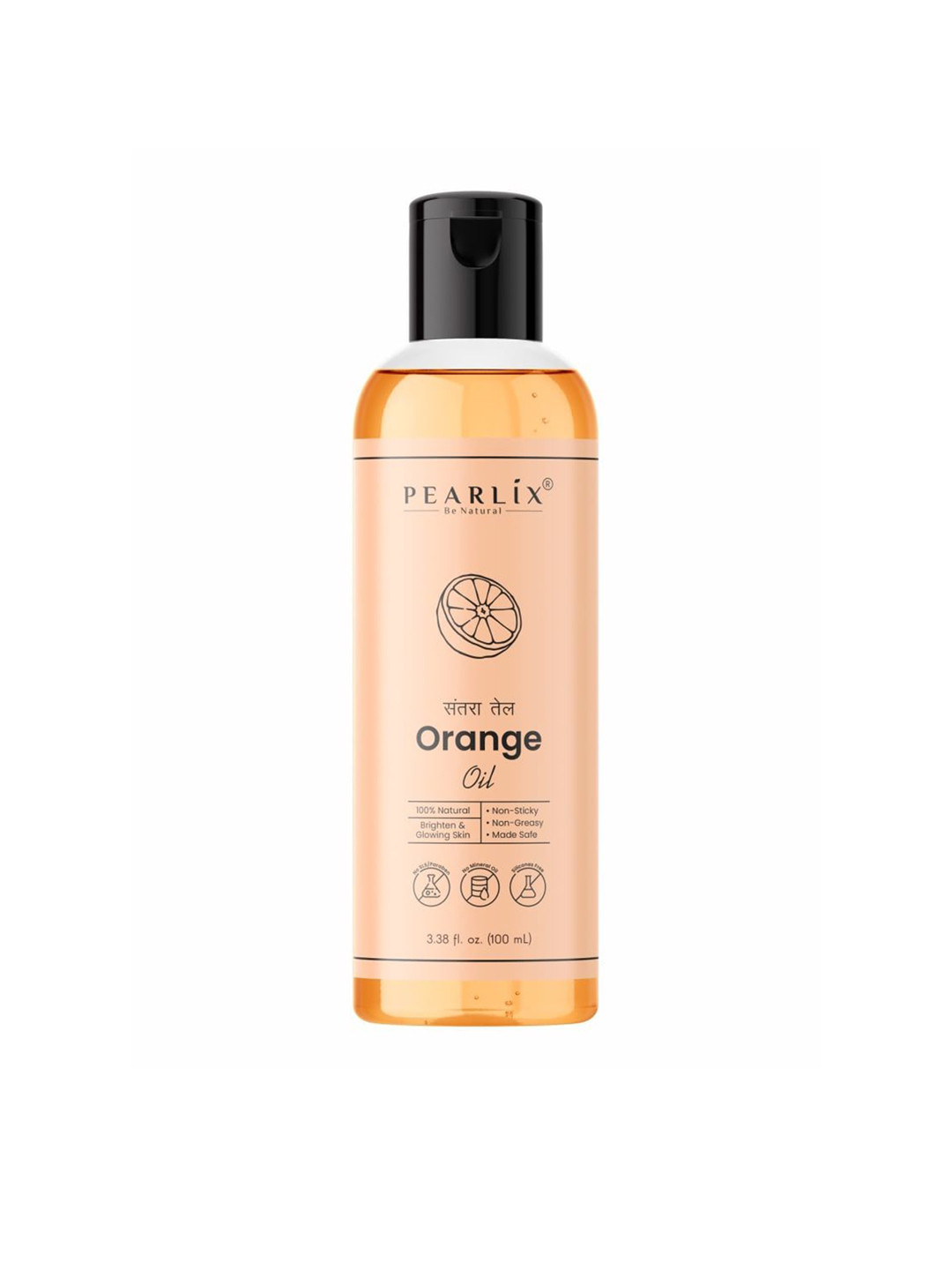 Pearlix Be Natural 100% Pure & Natural Orange Oil - 100 ml