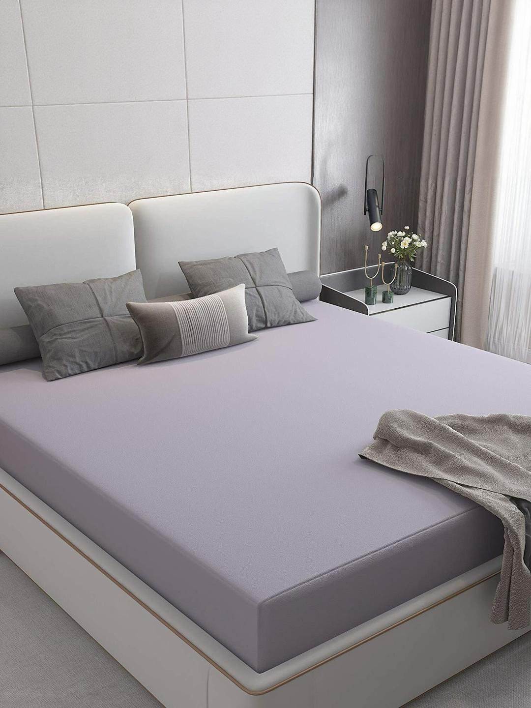 AGS ACTIVE Grey Breathable Mattress Protector
