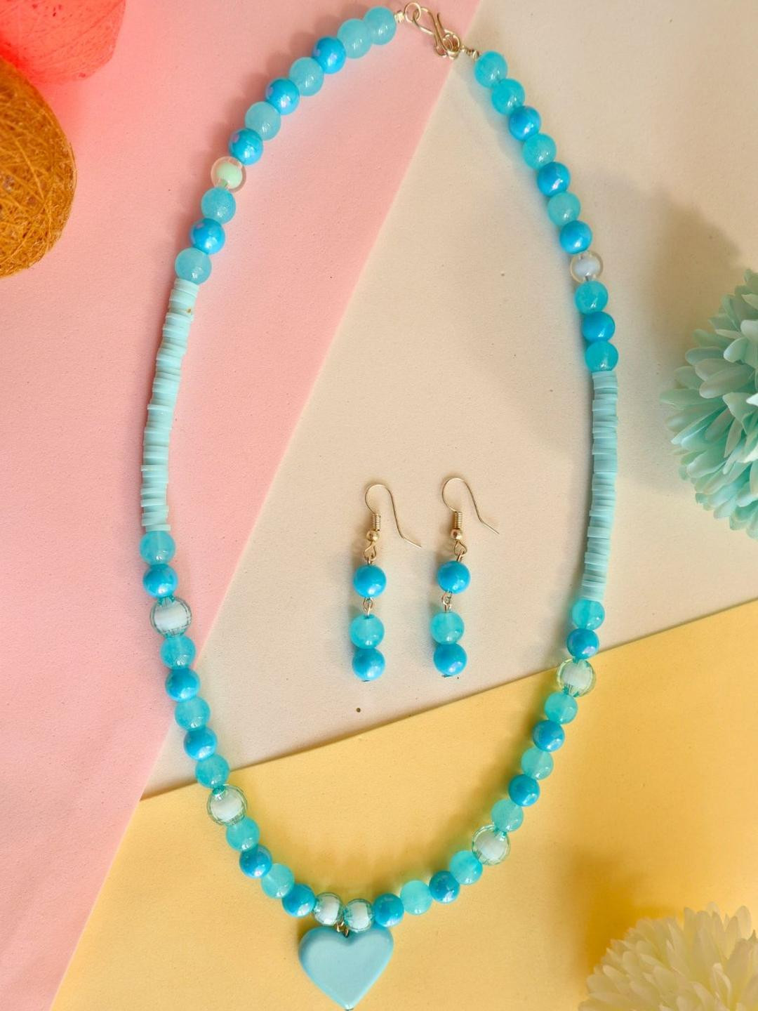 Kamule Blue Sterling Silver Necklace