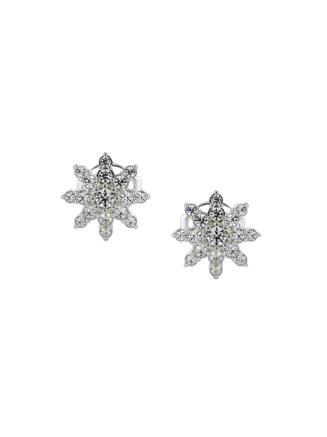 VALANOVA 18Kt White Gold 0.25 Carat Lab Grown Diamond Earrings