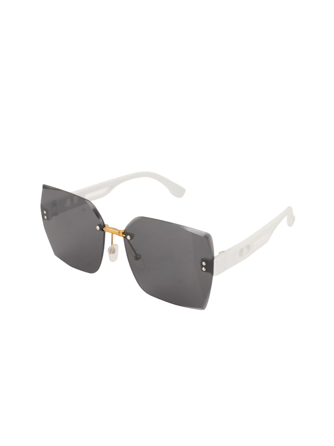 BAYBERRY Unisex Oversized Sunglasses with UV Protected Lens DGN 1173 BLACK