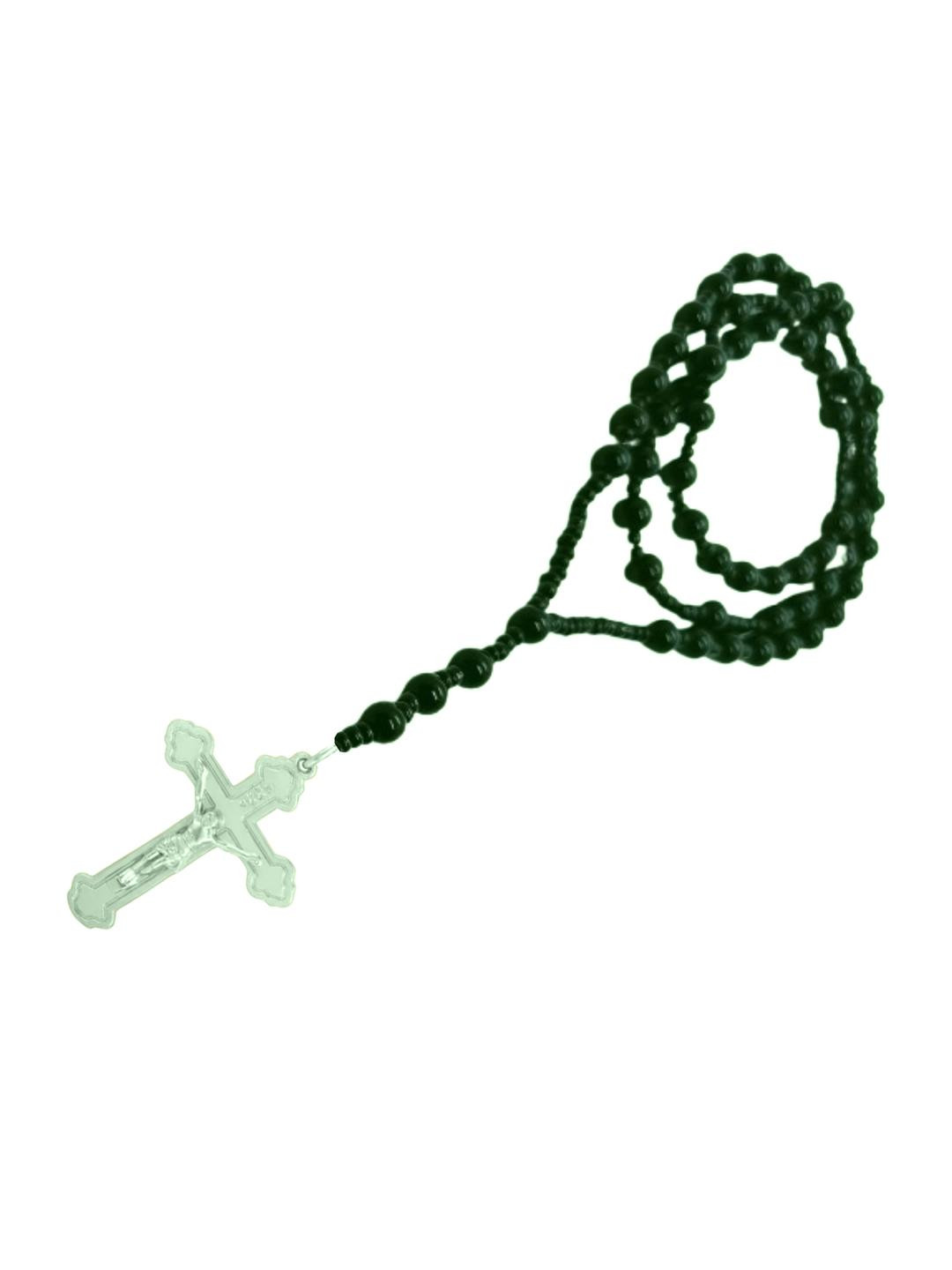 Dynamic Retail Global Men Black Stainless Steel Minimal Casual Slip-On Chain