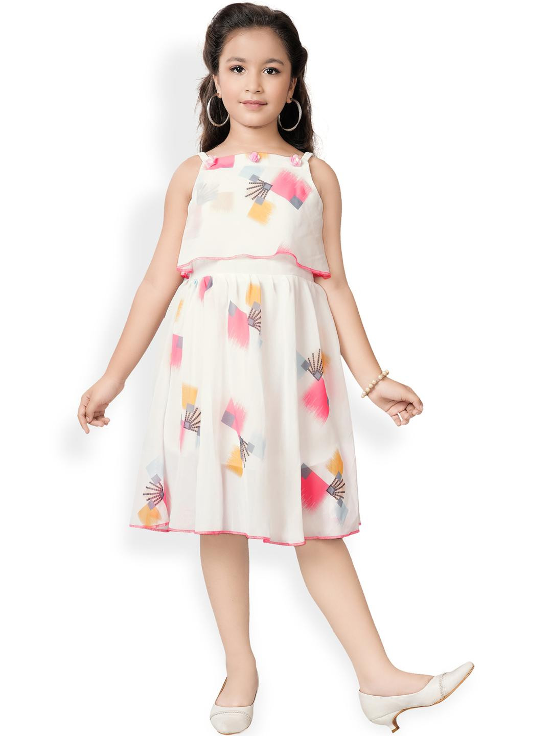 Fastvilla Girls Georgette Dress