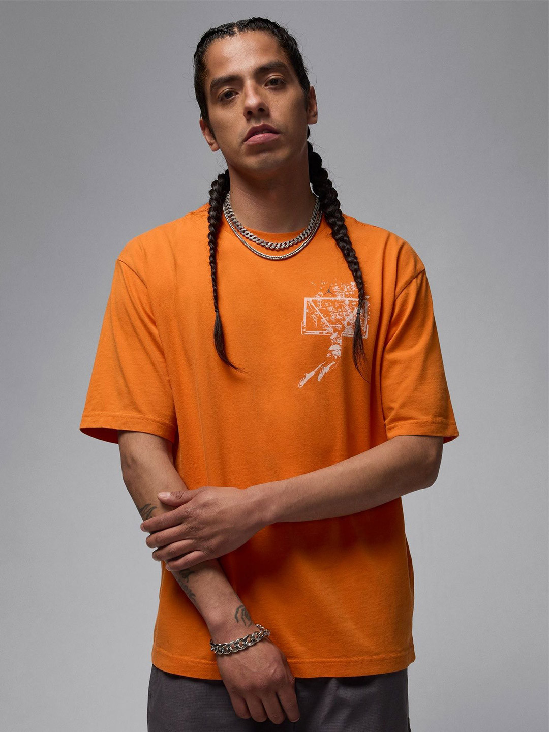 Nike Jordan Brooklyn Men's Oversized Graphic T-Shirt