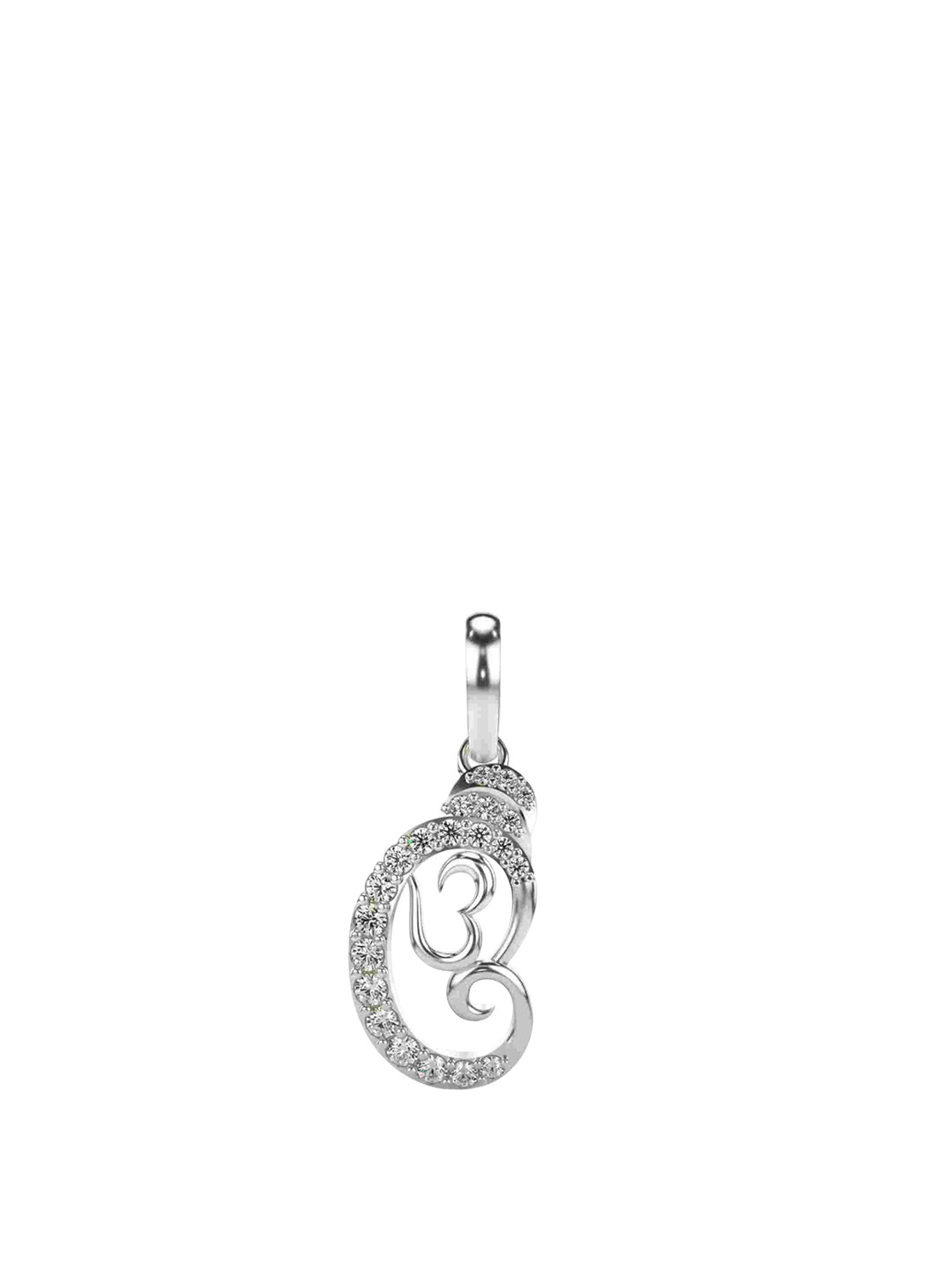 VALANOVA 18K White Gold 0.24 Ct Lab Grown Diamond Pendant