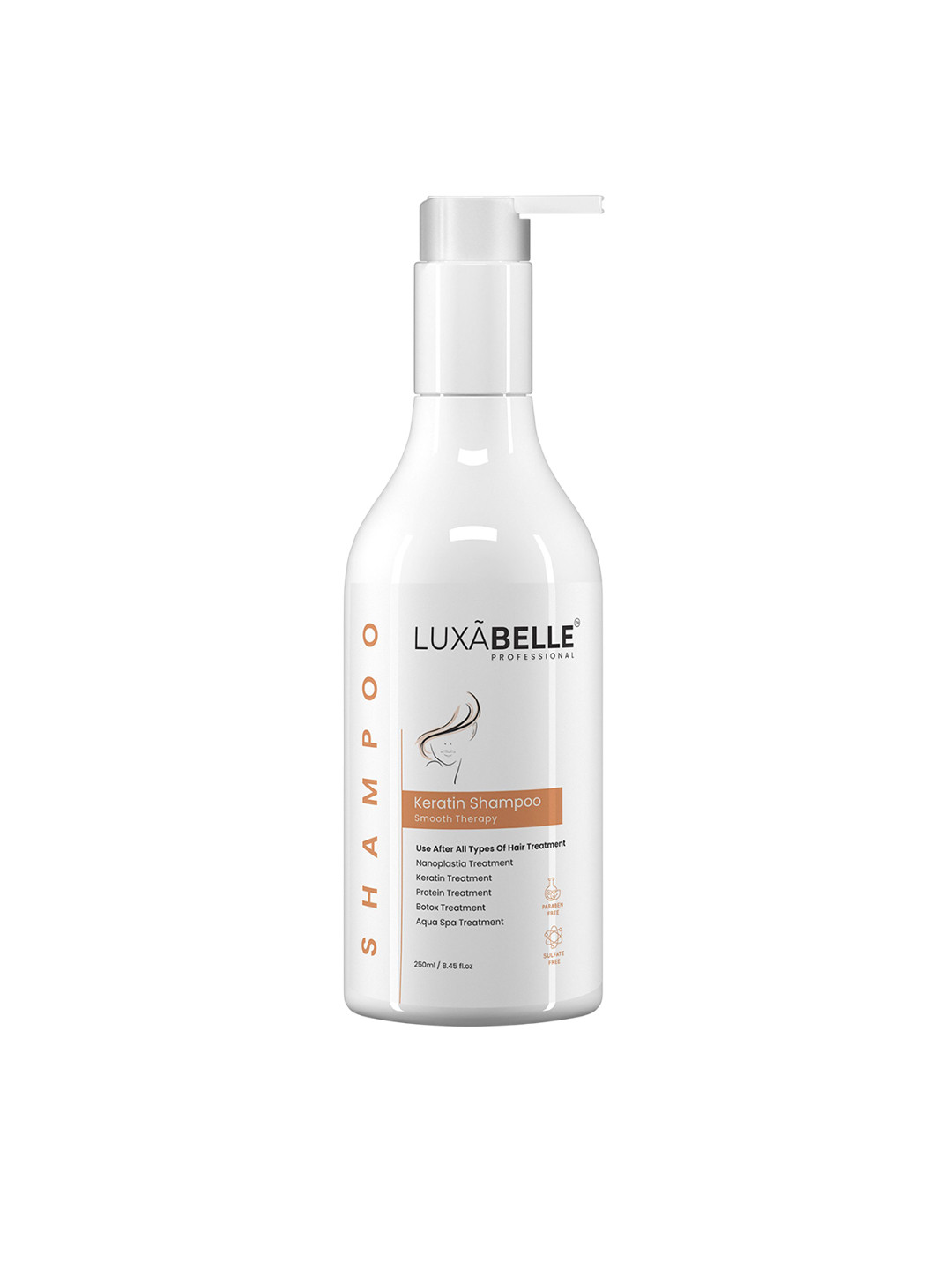 LUXABELLE Keratin Shampoo With Argan Oil - 250 ml