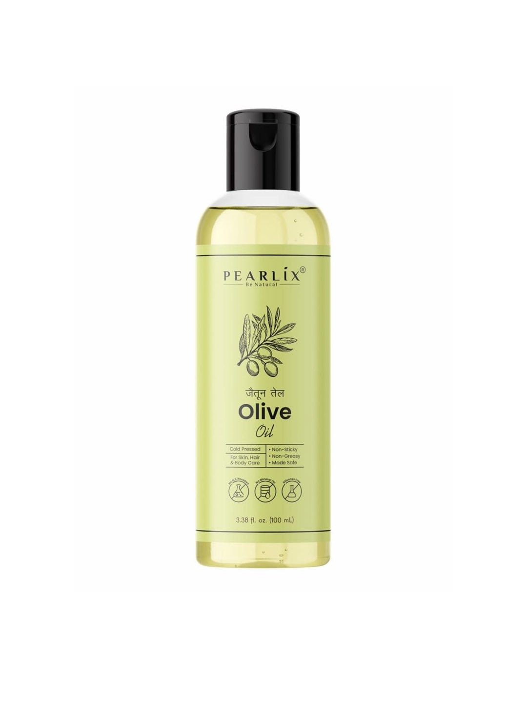 Pearlix Be Natural 100% Pure & Natural Olive Oil - 100 ml