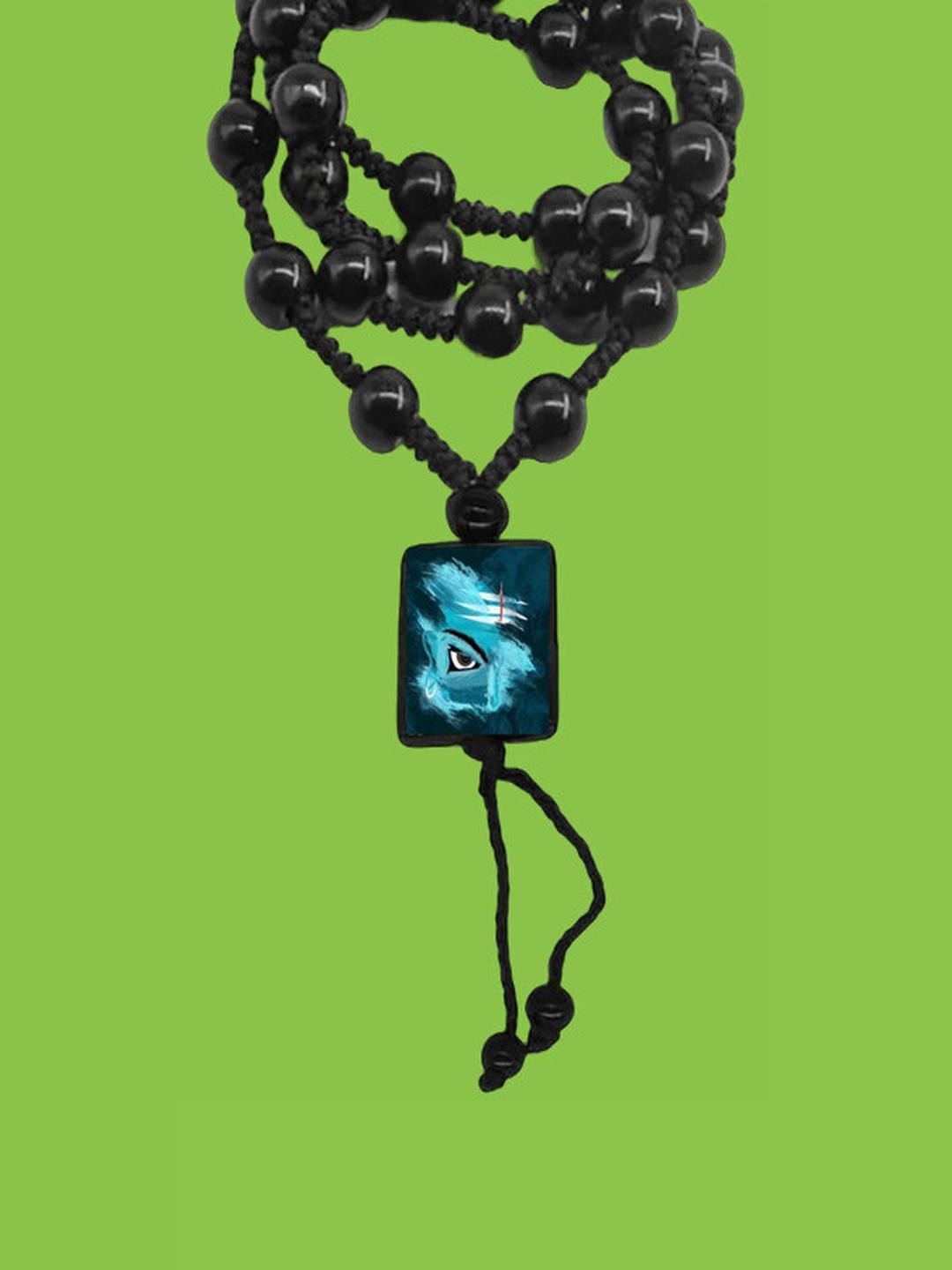 Dynamic Retail Global  Black Set of 2 Handcrafted in Stainless Steel with Lobster Closure