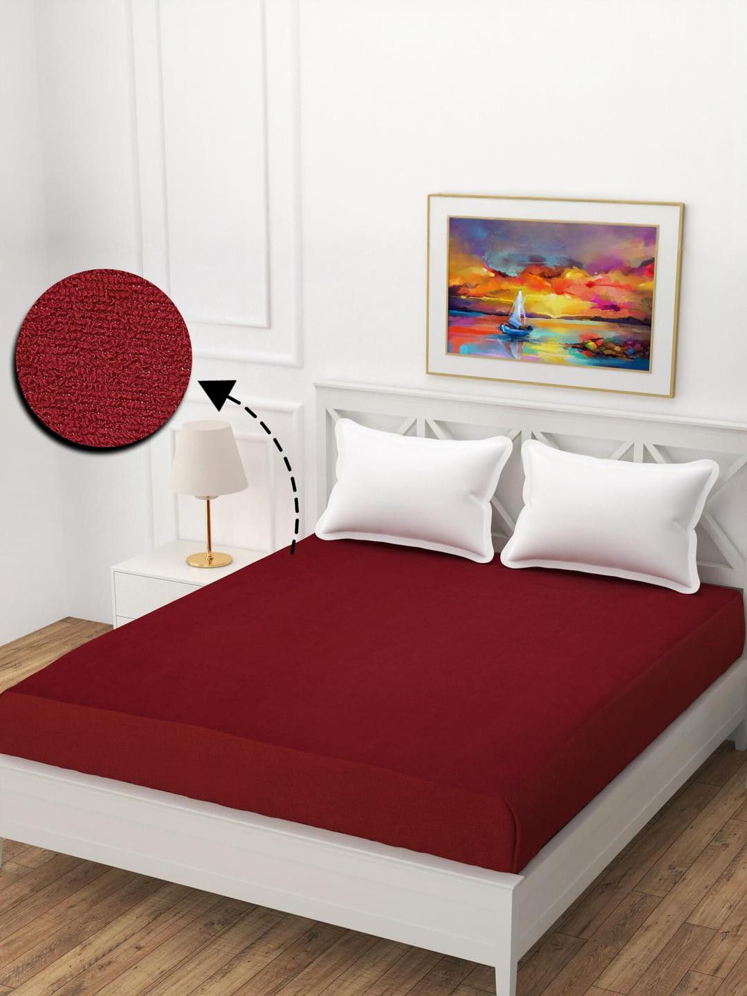 AGS ACTIVE Red Double Bed - King Bed Covers