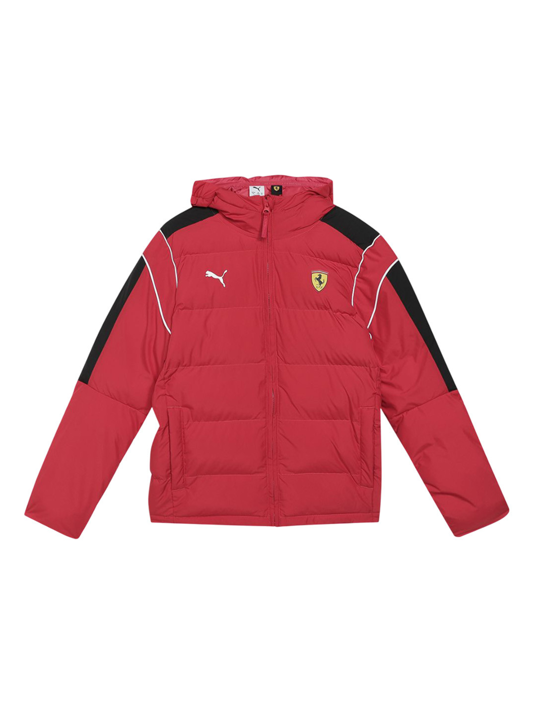 PUMA Motorsport Unisex Kids Ferrari MT7 Outdoor Puffer Jacket