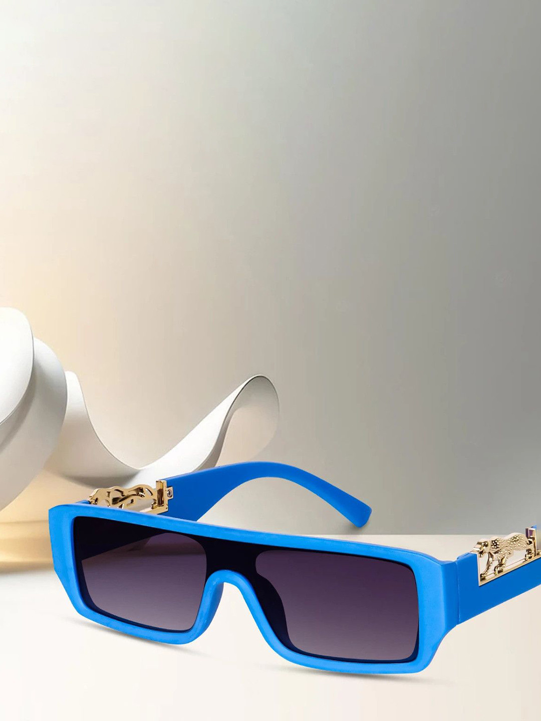 LEGEND EYEWEAR Unisex Shield Sunglasses with UV Protected Lens