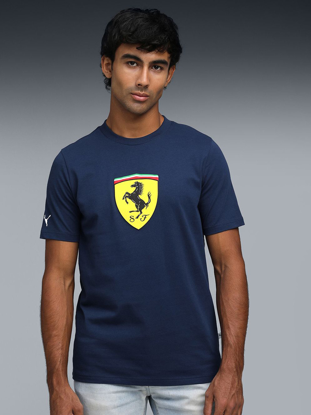 PUMA Motorsport Ferrari Printed Cotton T-shirt