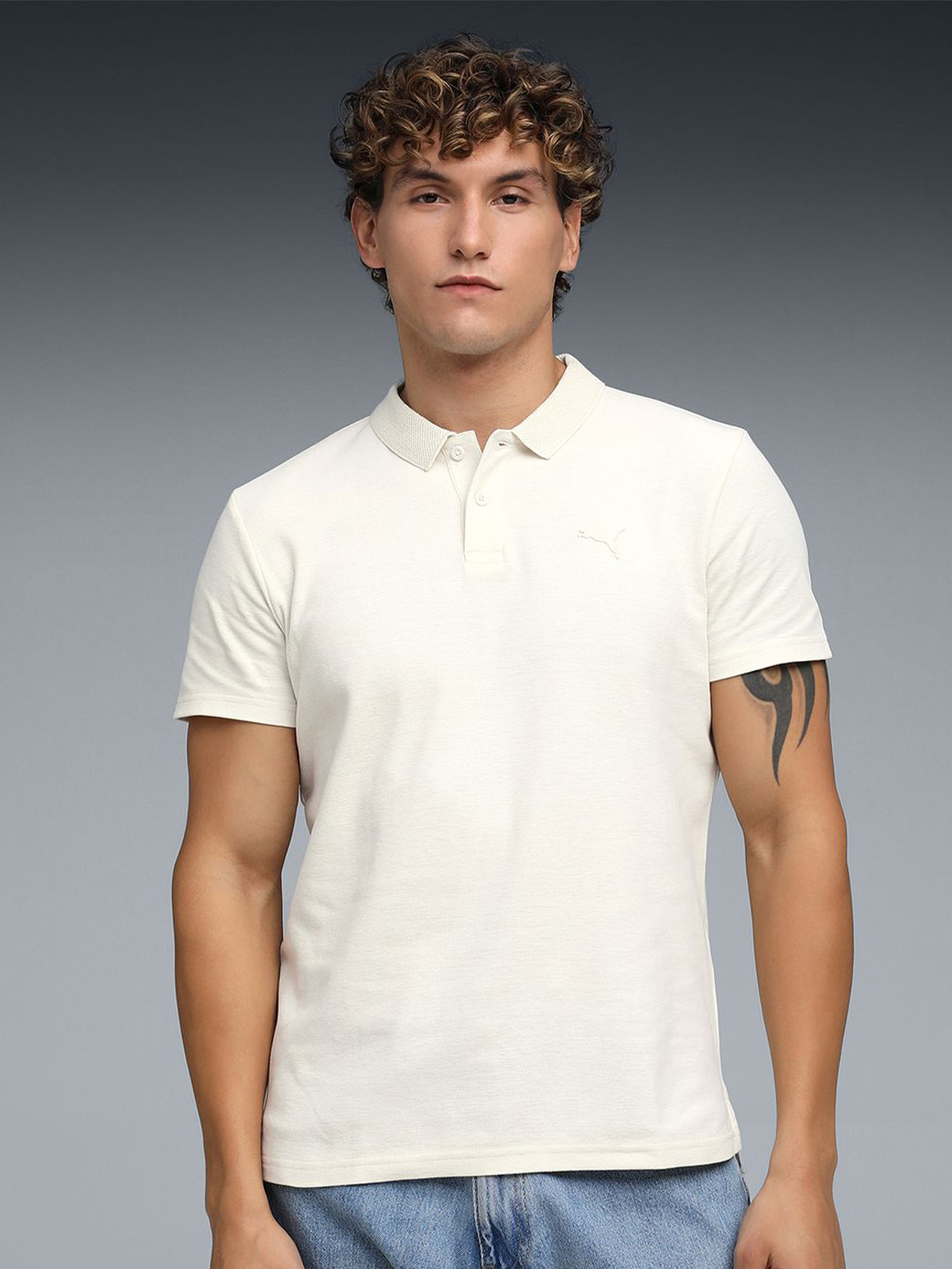 Puma Essentials Polo Cotton T-Shirt