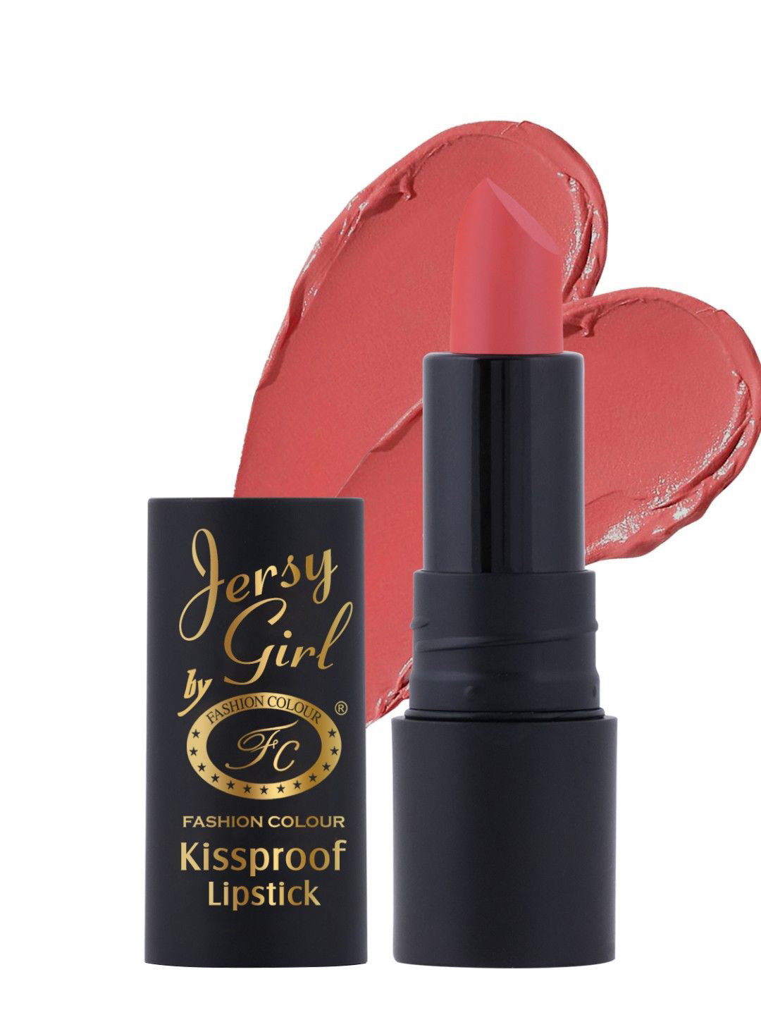 Fashion Colour Jersy Girl Kiss Proof Waterproof Matte Lipstick - Conch Shell 30