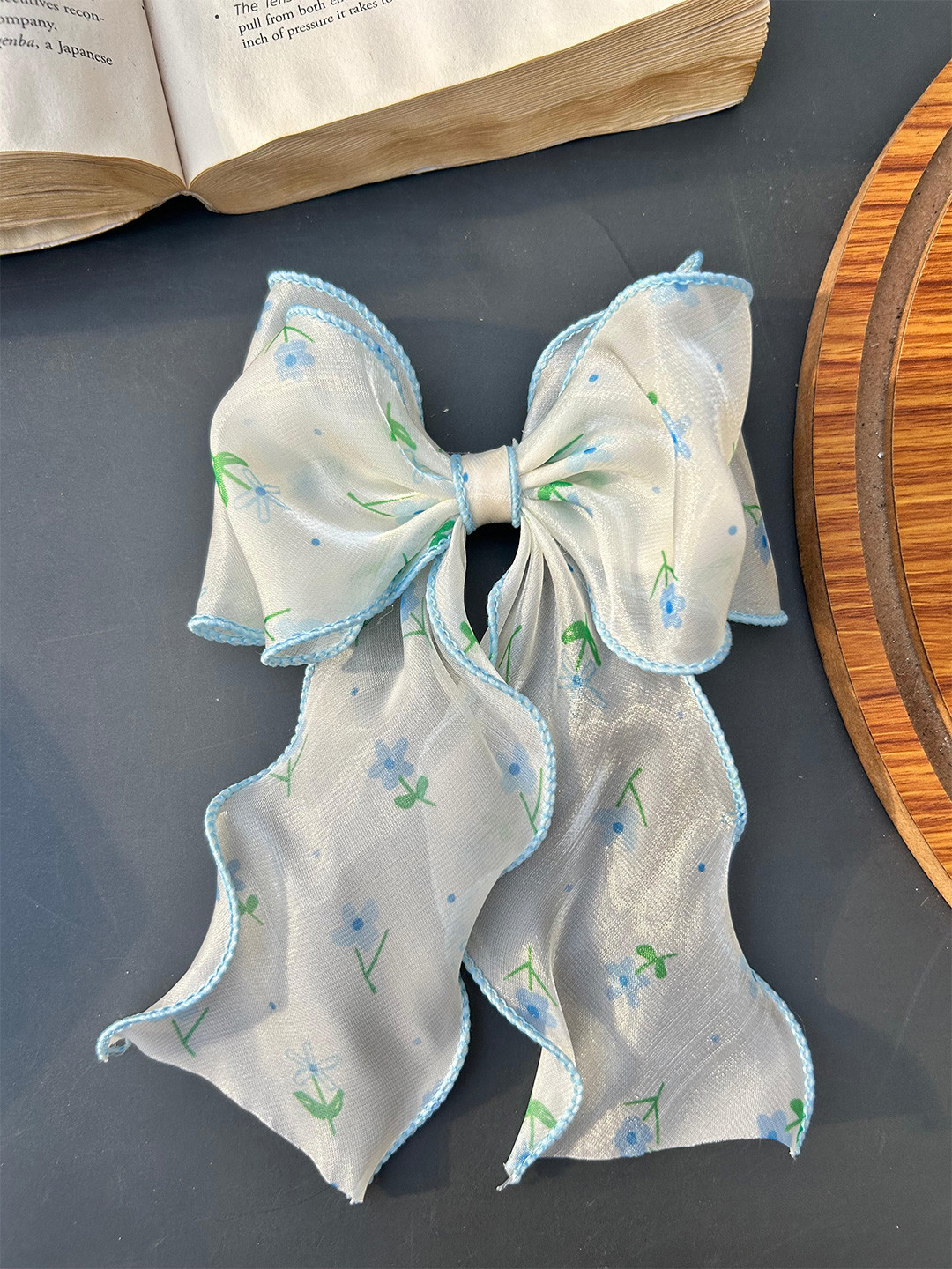 Radhya Accessories Women Spring Bloom Bow Alligator Hair Clip