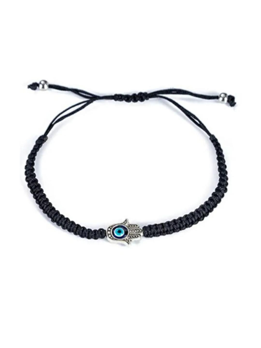 flavouredlove Black Fabric Bracelet