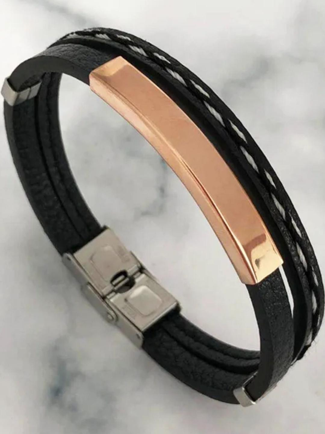 flavouredlove Rose Gold Stainless Steel Bracelet