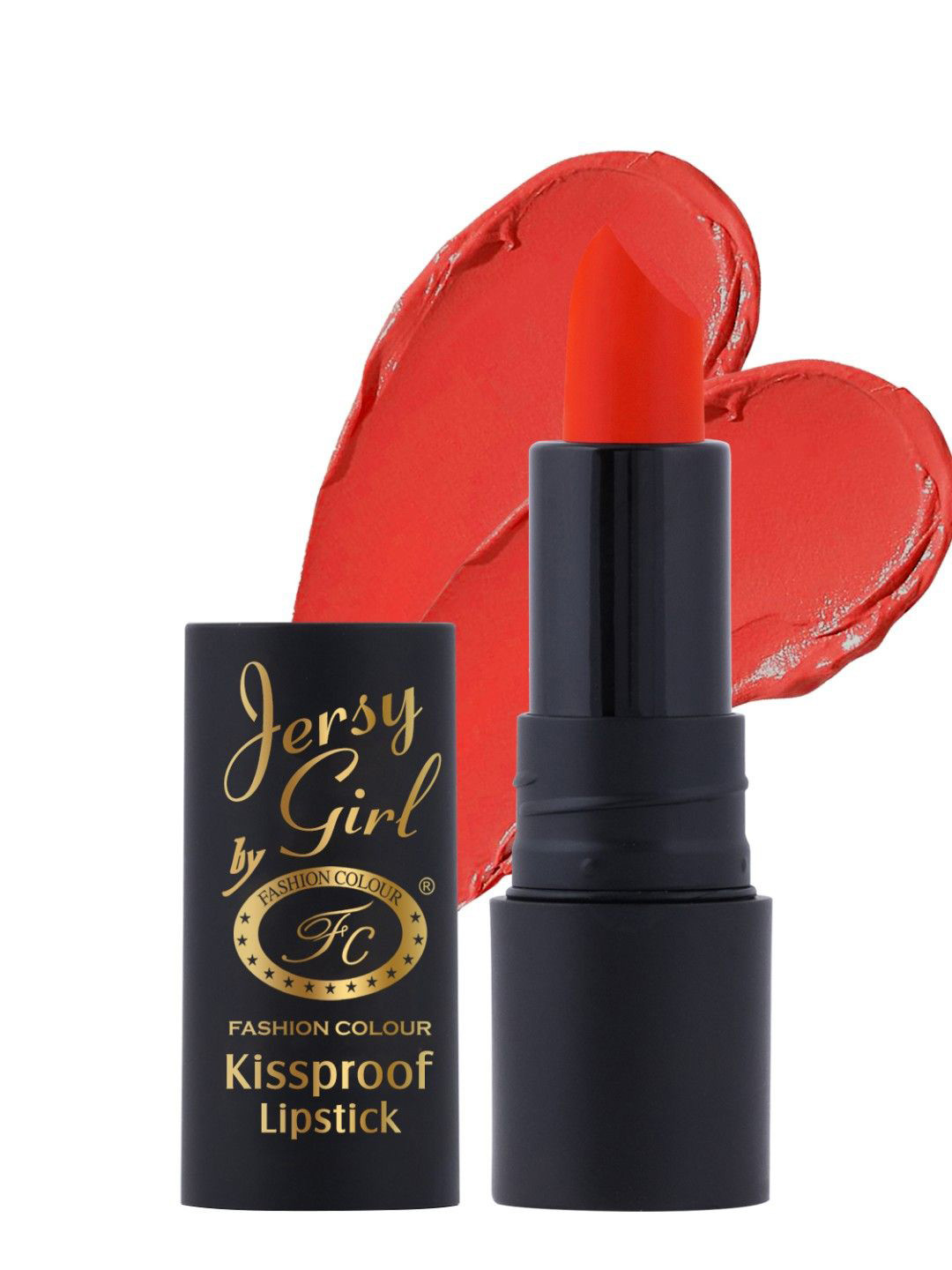 Fashion Colour Jersy Girl Kiss Proof Waterproof Matte Lipstick - Hot Pepper - 46