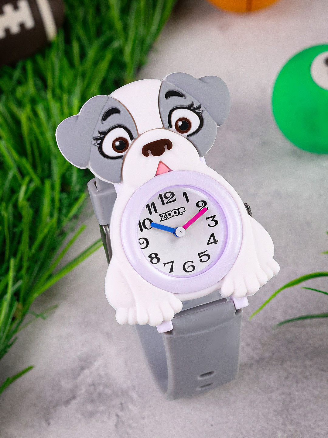 ZOOP Friends from Nature IV Analog Round Dial Kids Watch - 26044PP01