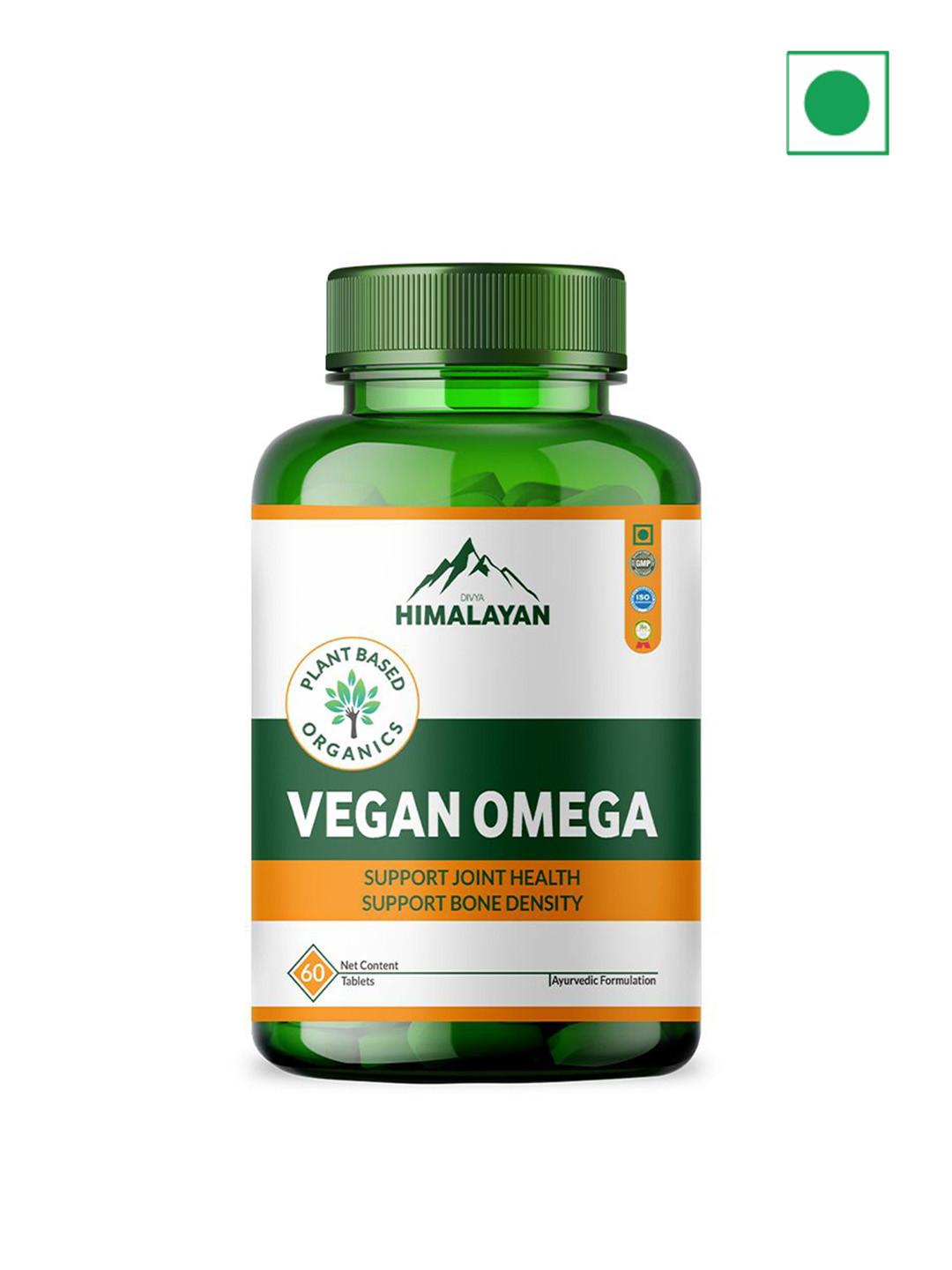 DIVYA HIMALAYAN Vegan Omega Tablets - 60 Tablets
