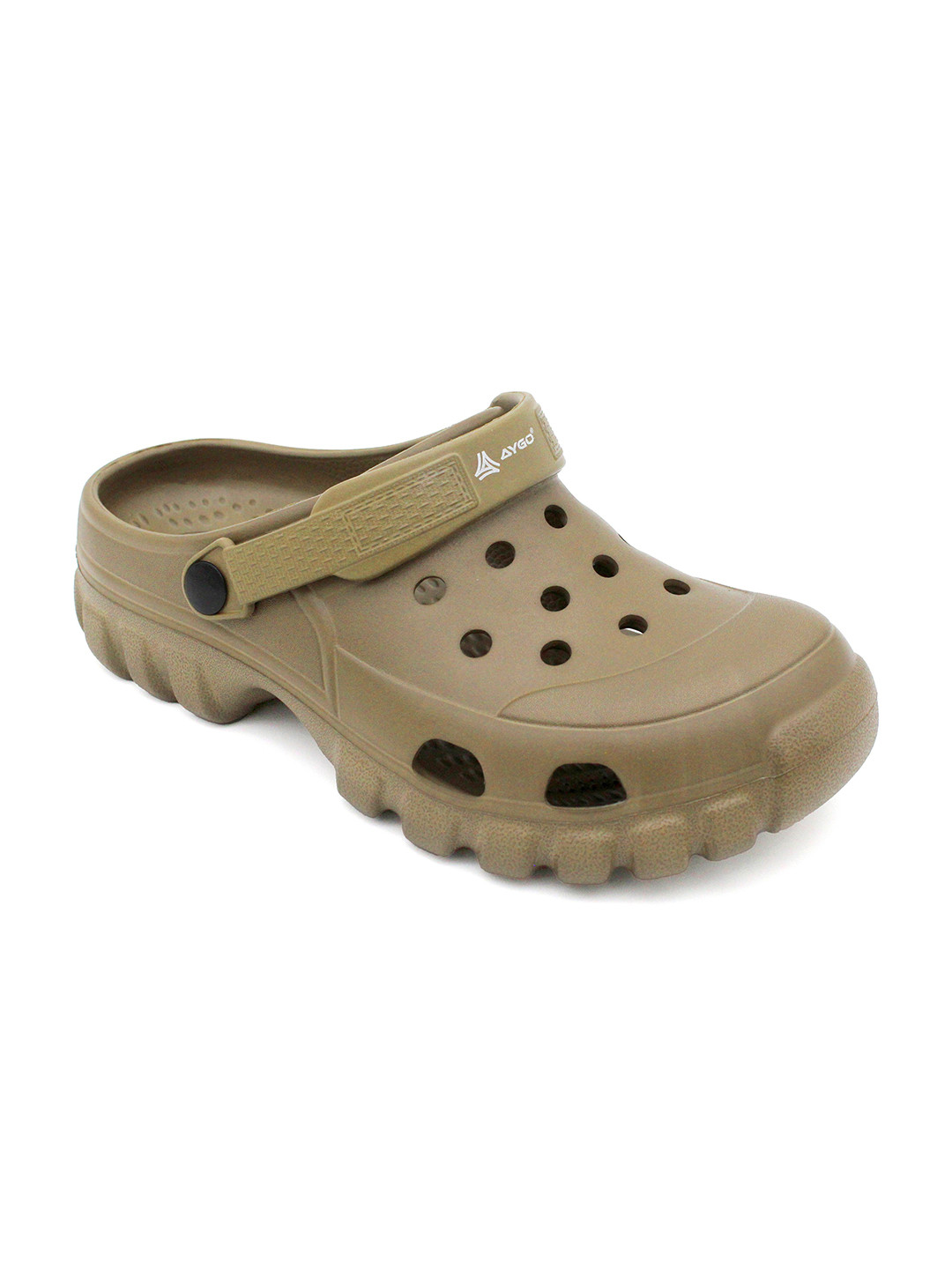 AYGO Men Self Design Clogs Flip Flops