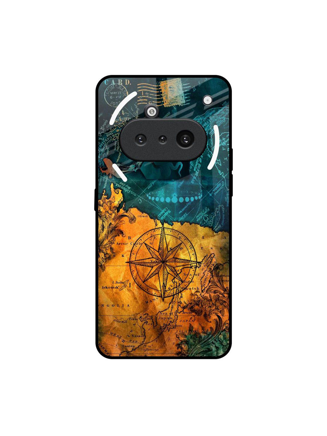 QRIOH Conversational Printed Nothing Phone 3a Back Case Mobile Accessories