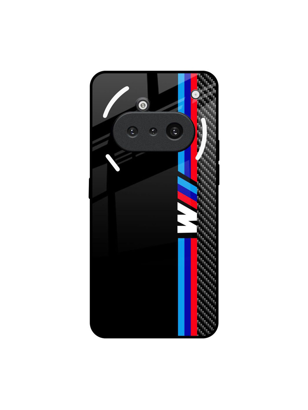 QRIOH Geometric Printed Nothing Phone 3a Back Case Mobile Accessories
