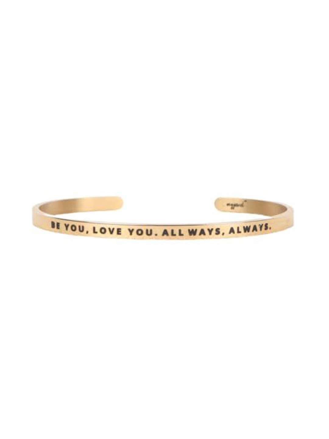 Myjewel Unisex Gold-Plated Cuff Bracelet