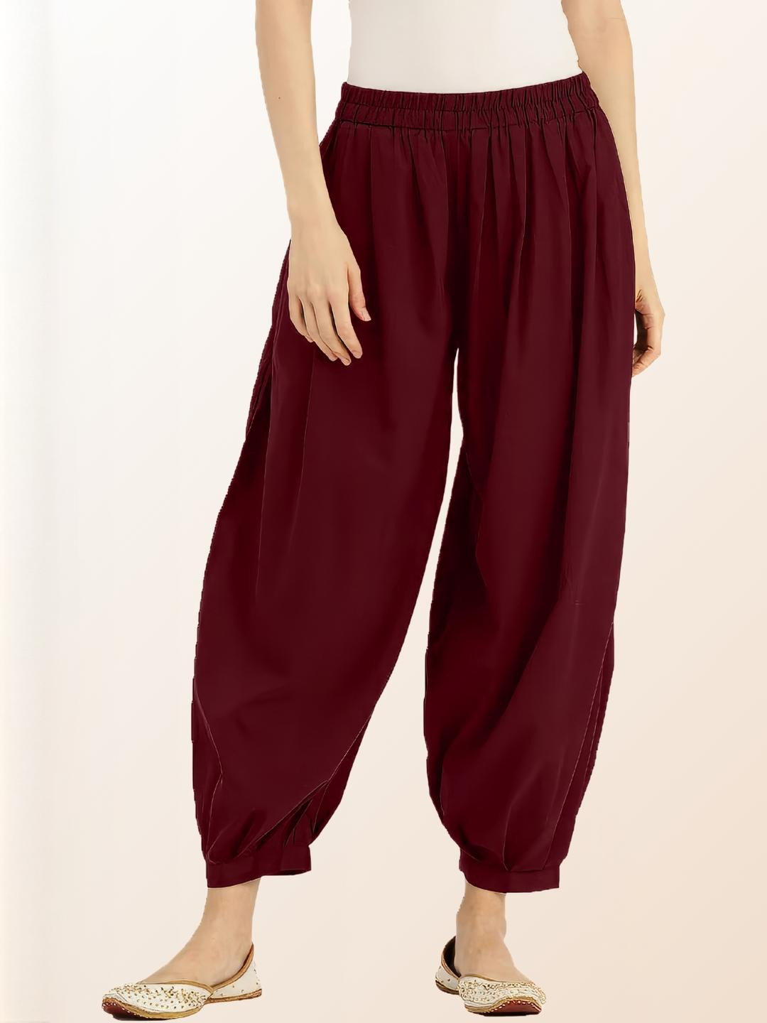 Nature thread Women Loose Fit Cotton Salwar Trouser