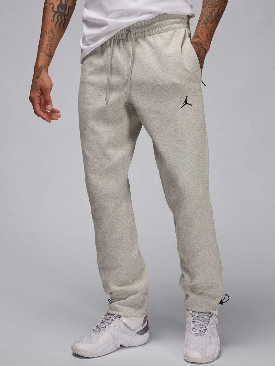 Nike Jordan Sport Hoop Fleece Men's Solid Dri-FIT Trousers