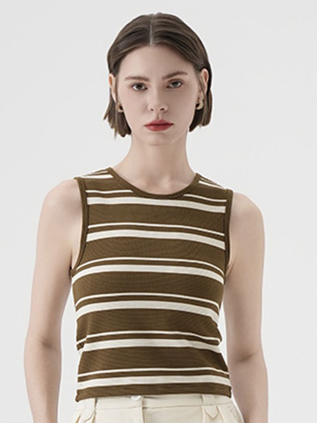 LULU & SKY Eomen Horizontal Stripes Top