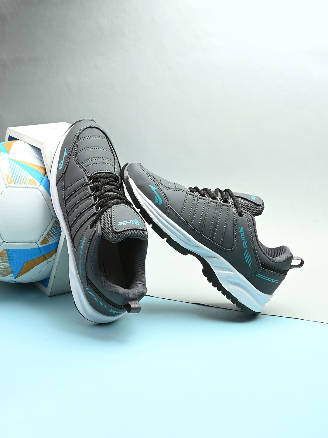 BIRDE Men Lace-Ups Walking Non-Marking Shoes