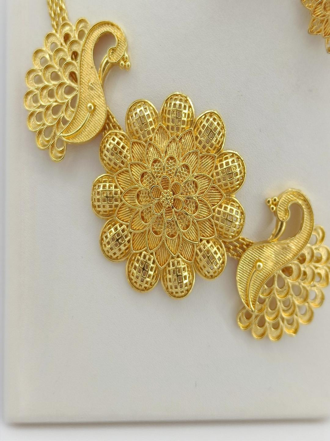 PRANATI Gold-Plated Brass Necklace