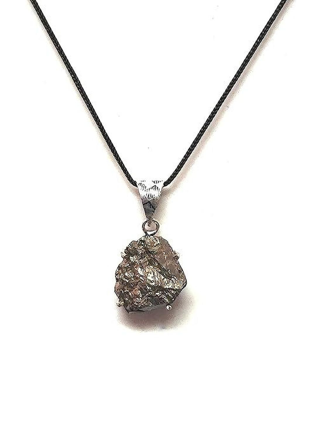 VIBESLE Contemporary Pyrite Pendant