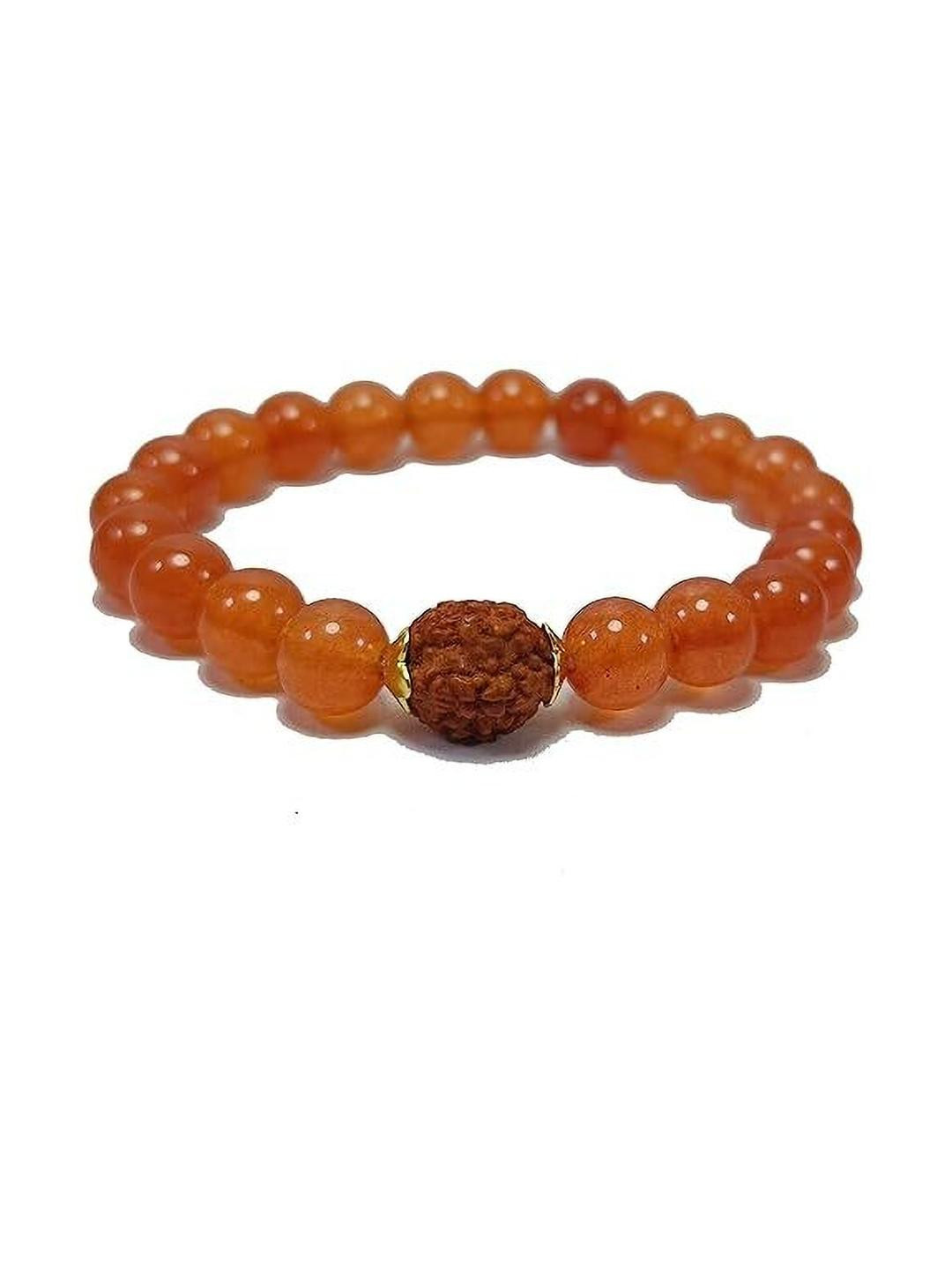 VIBESLE Unisex Rudraksha Crystal Bracelet