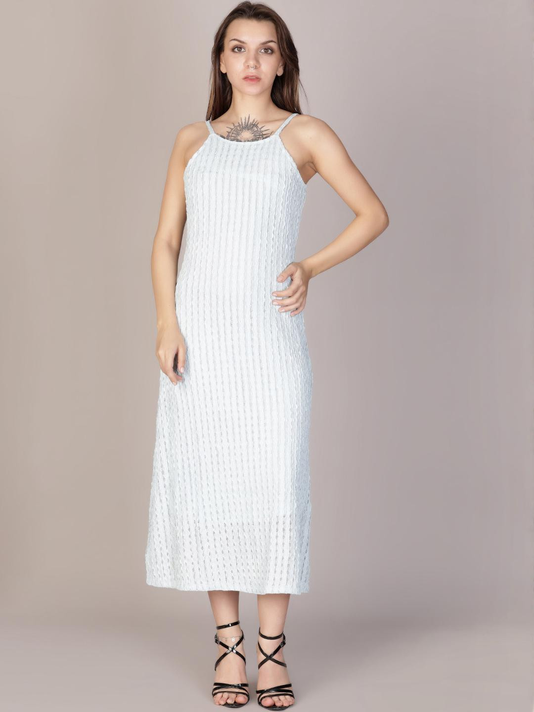 LIMEROAD Green Polyester Dresses