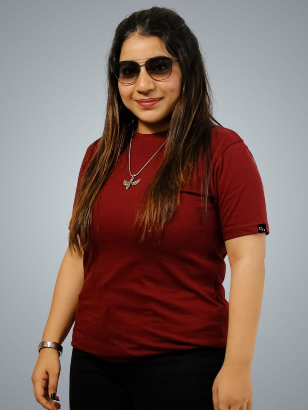 BlendCulture Zero For Her Round Neck Short Sleeves Cotton T-shirt