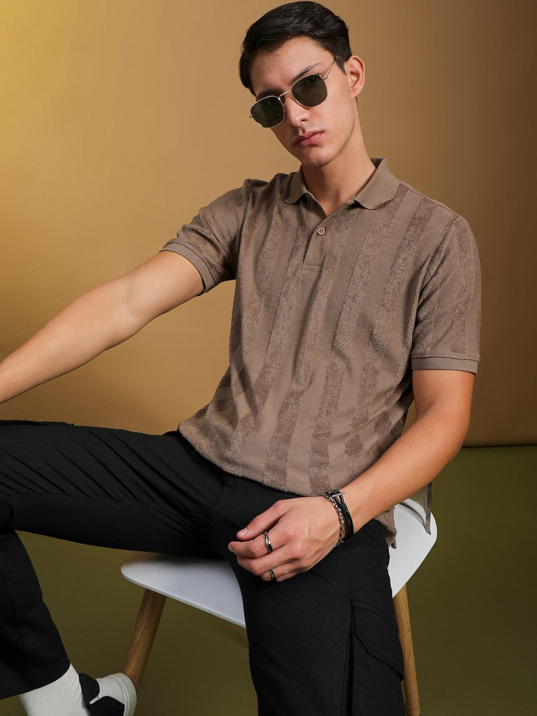LIMEROAD Men Cotton Tshirts