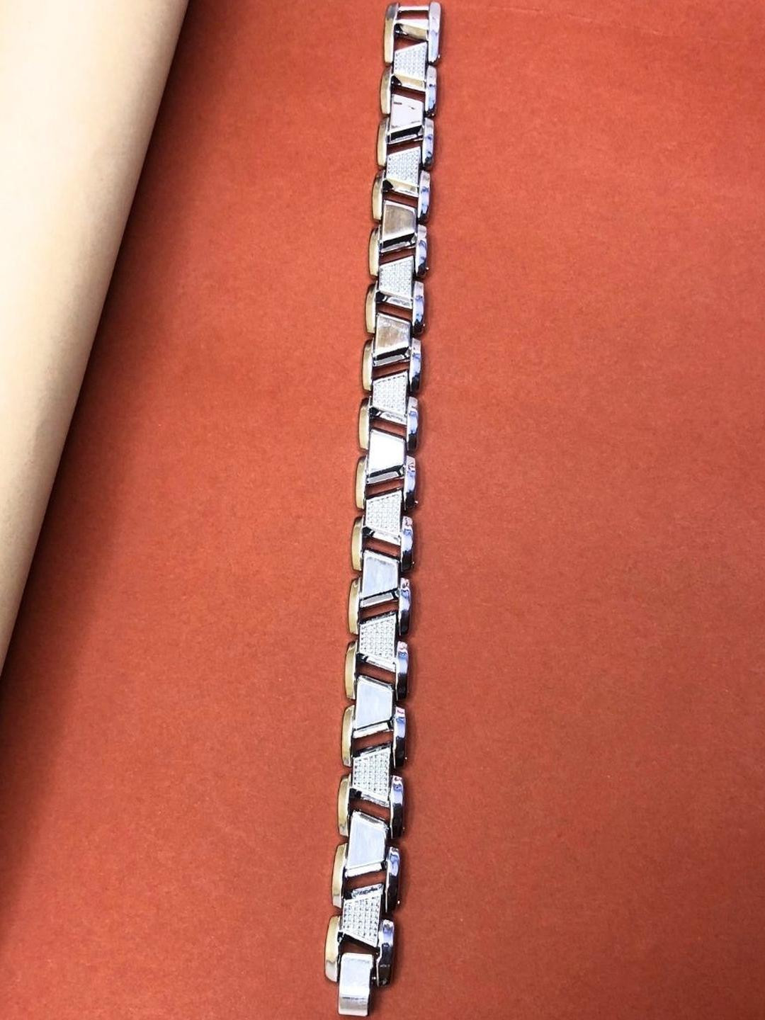 Jewelry Miguel Black Stainless Steel Bracelet