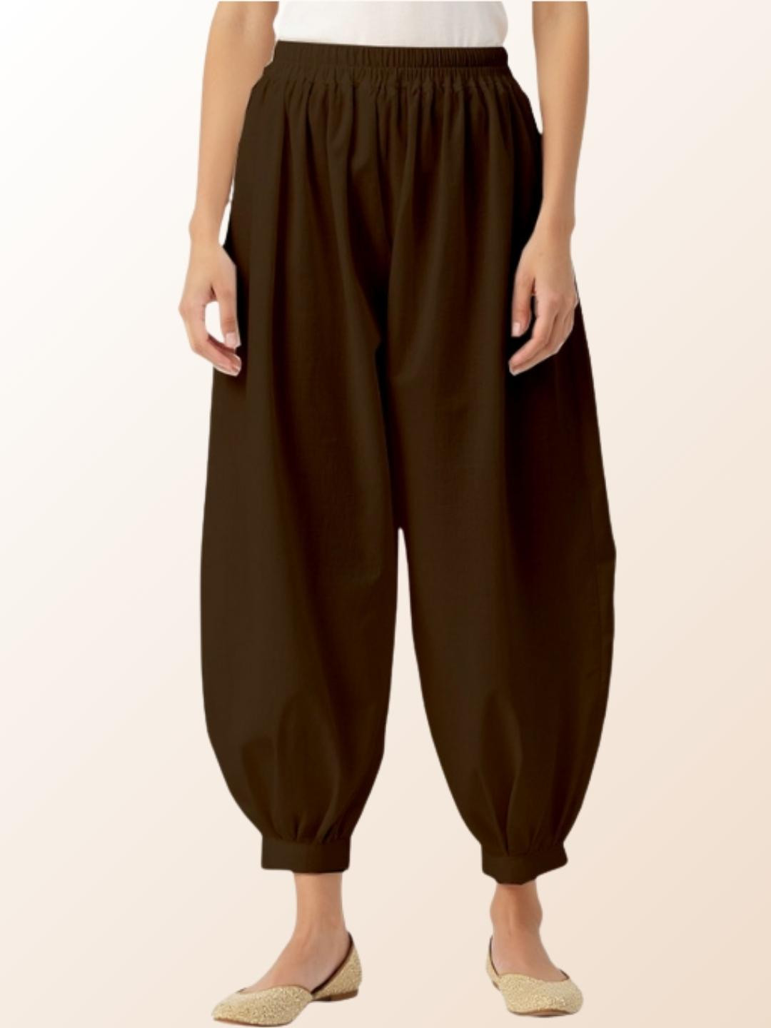 Nature thread Women Loose Fit Cotton Salwar