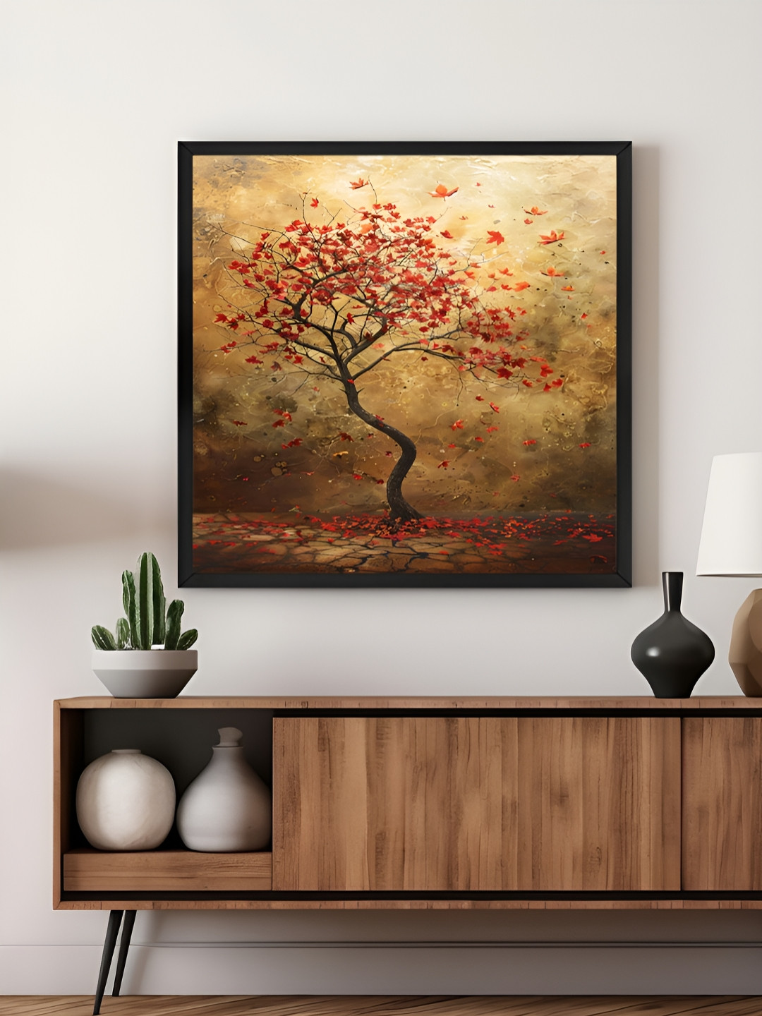 999Store Red & Yellow Autumns Canvas Painting Wall Art