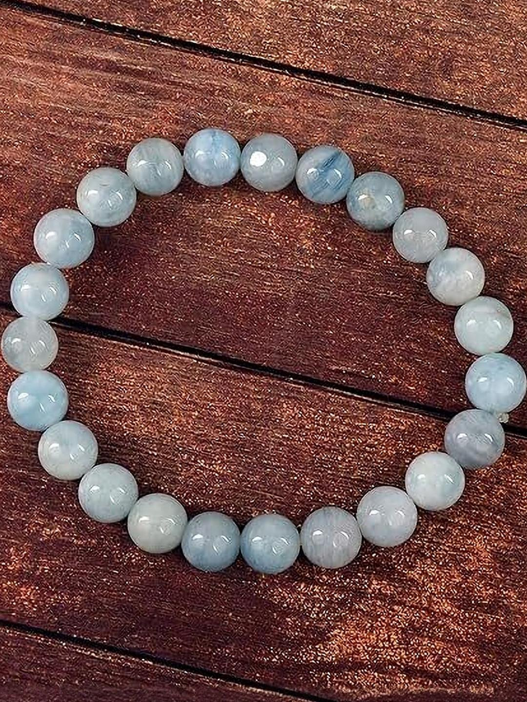 VIBESLE Unisex Blue Crystal Bracelet