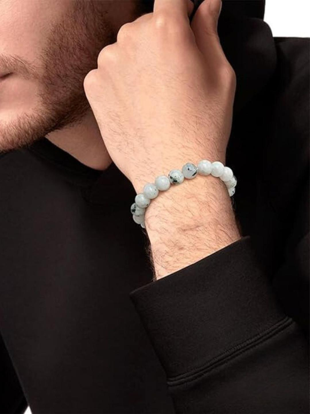 VIBESLE Unisex Moonstone  Bracelet