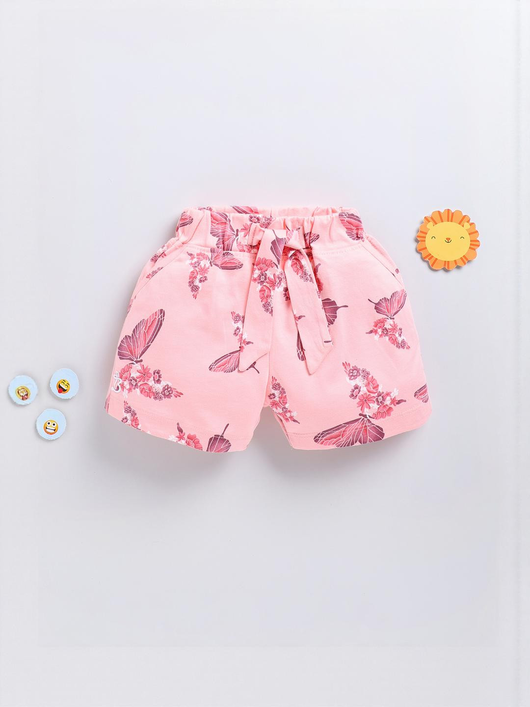 Biskid Cotton Mid-Rise Shorts