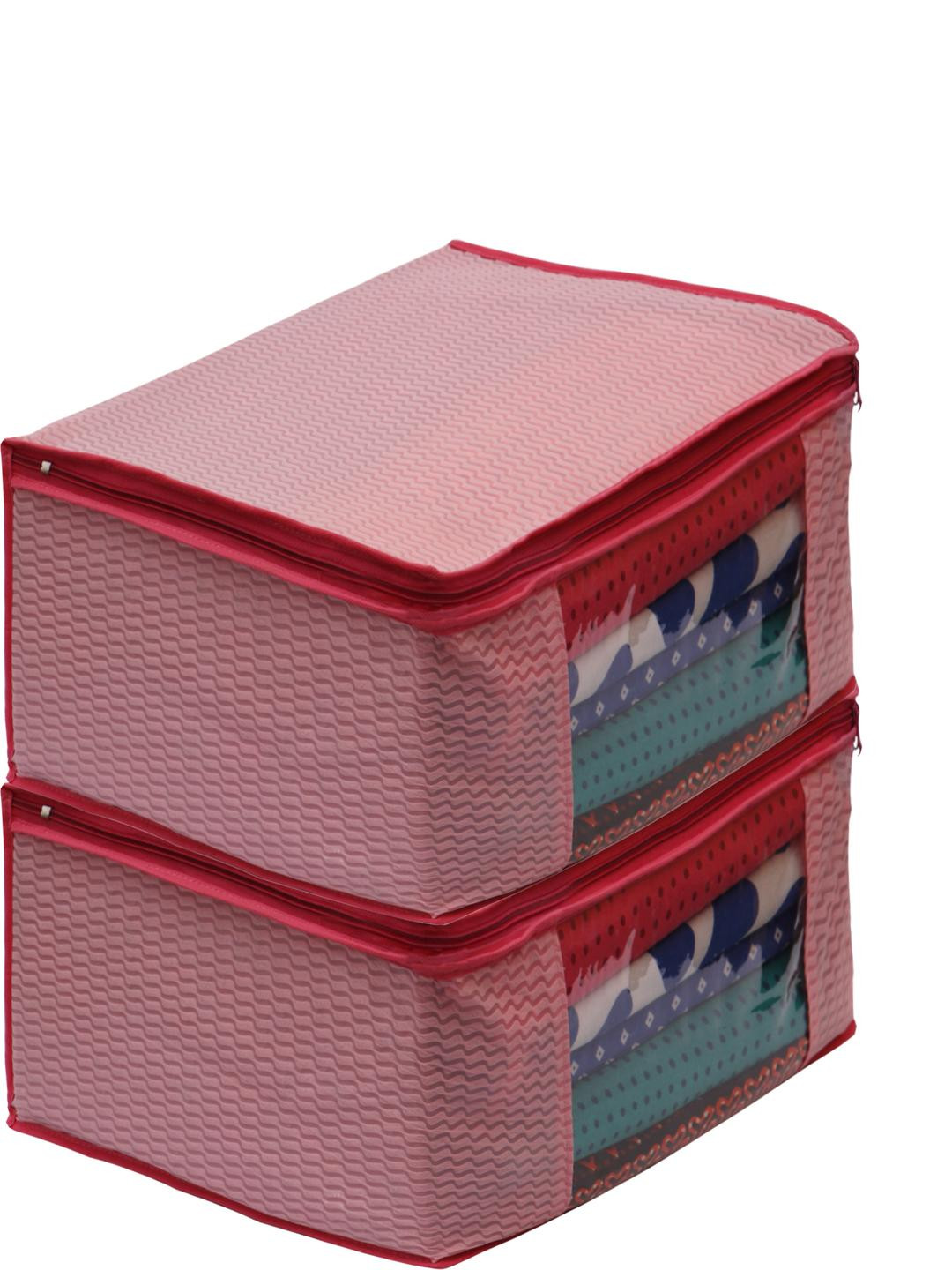 BB BACKBENCHERS Peach-Coloured Set of 2 Regular Dress Organiser