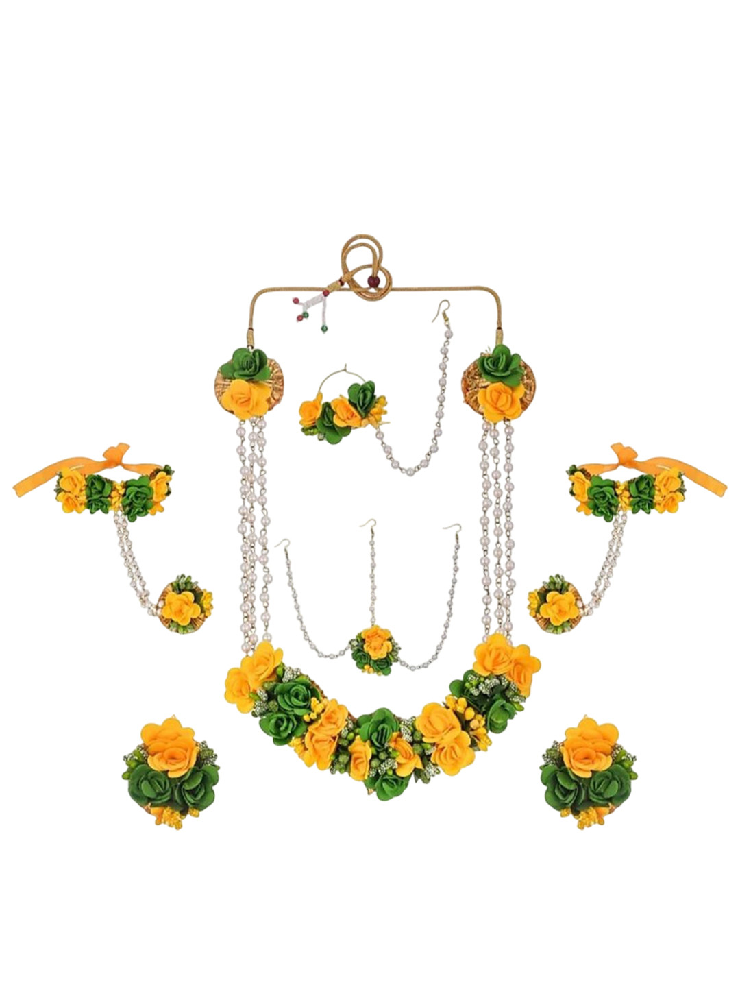 Ringzinnie Flower Jewellery Set