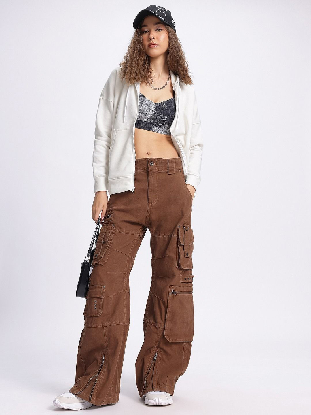 Dogman Women Front-Open Hooded Sweatshirt