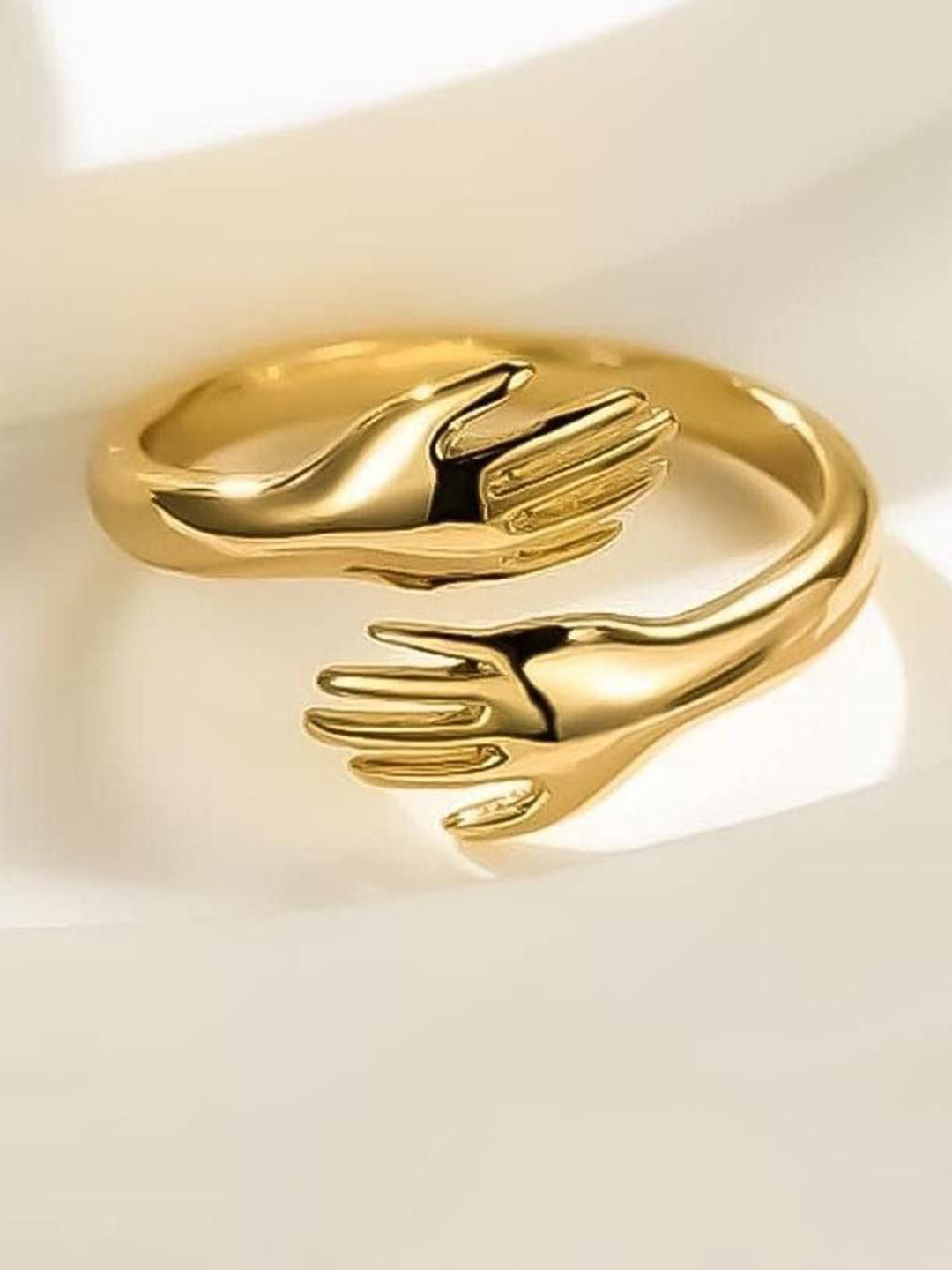 Ringzinnie Hug Shape  Adjustable Finger Ring