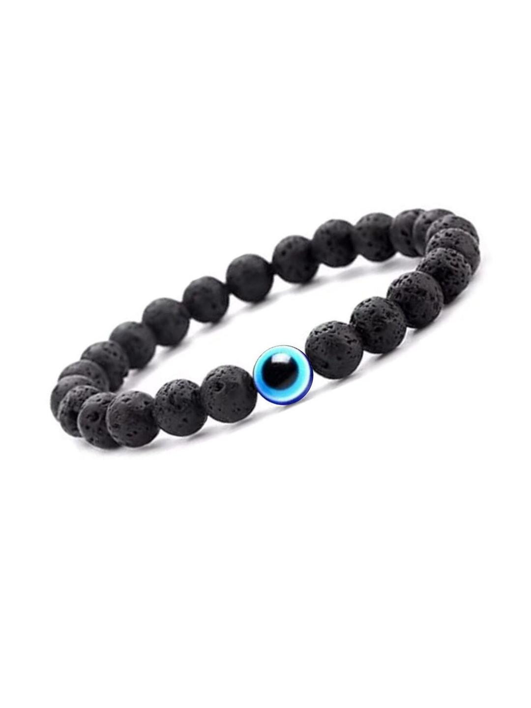 VIBESLE Unisex Lava Evil Eye Crystal Bracelet