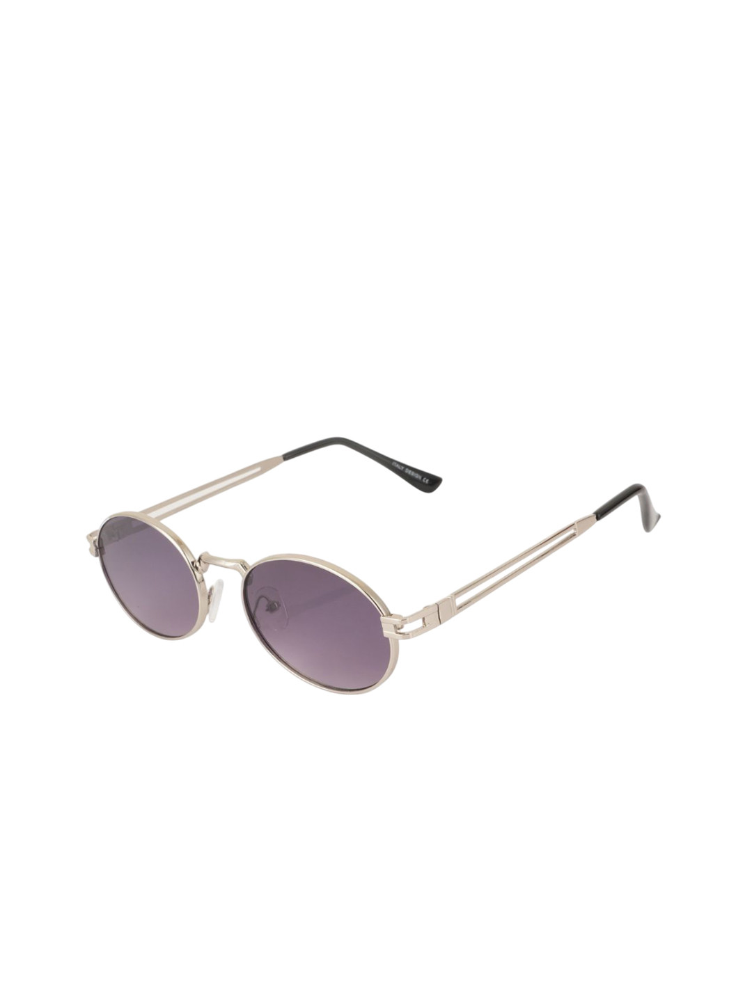 BAYBERRY Unisex Oval Sunglasses with UV Protected Lens DGN 1171 SILVER